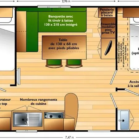 Camping Larribal Millau Exterior foto